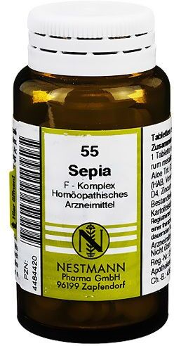 NESTMANN Sepia F Komplex Nr.55 Tabletten 120 St