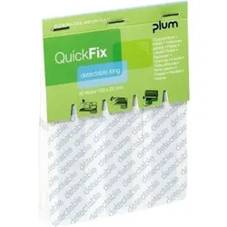PLUM Nachfüllpackung 30 Pflaster detectable lang QUICKFIX