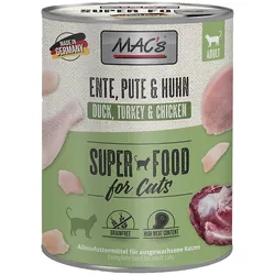 MAC ́s CAT Ente, Pute & Huhn 6x800 g