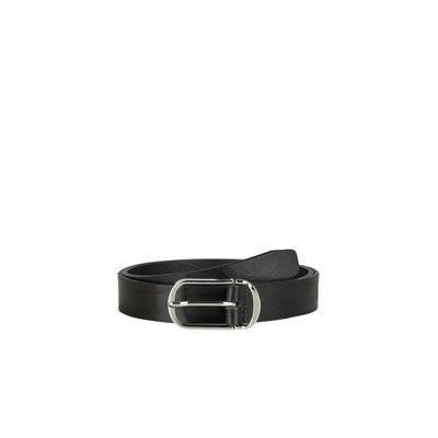 Ledergürtel LLOYD MEN’S BELTS "Lloyd Belts Herrengürtel 0400", Herren, Gr. 100, schwarz, Leder, Gürtel Ledergürtel