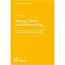 Auftrag, Dienst- und Arbeitsvertrag, Fachbücher von Chia-Te Hsiao