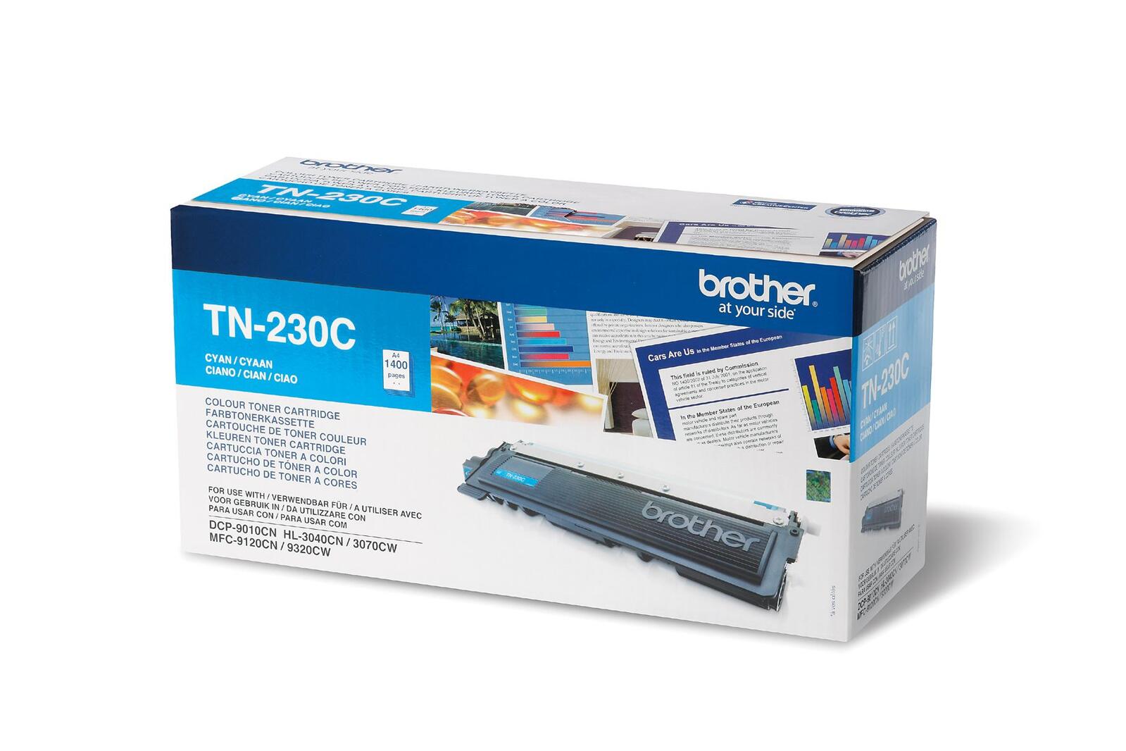 Brother Original TN230C Toner cyan 1.400 Seiten (TN-230C)