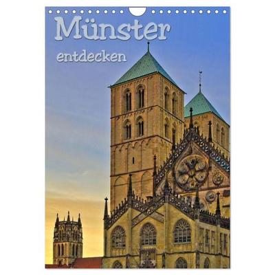 Münster entdecken (Wandkalender 2026 DIN A4 hoch), CALVENDO Monatskalender