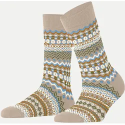 Socken Fair Isle Mehrfarbig 36-41