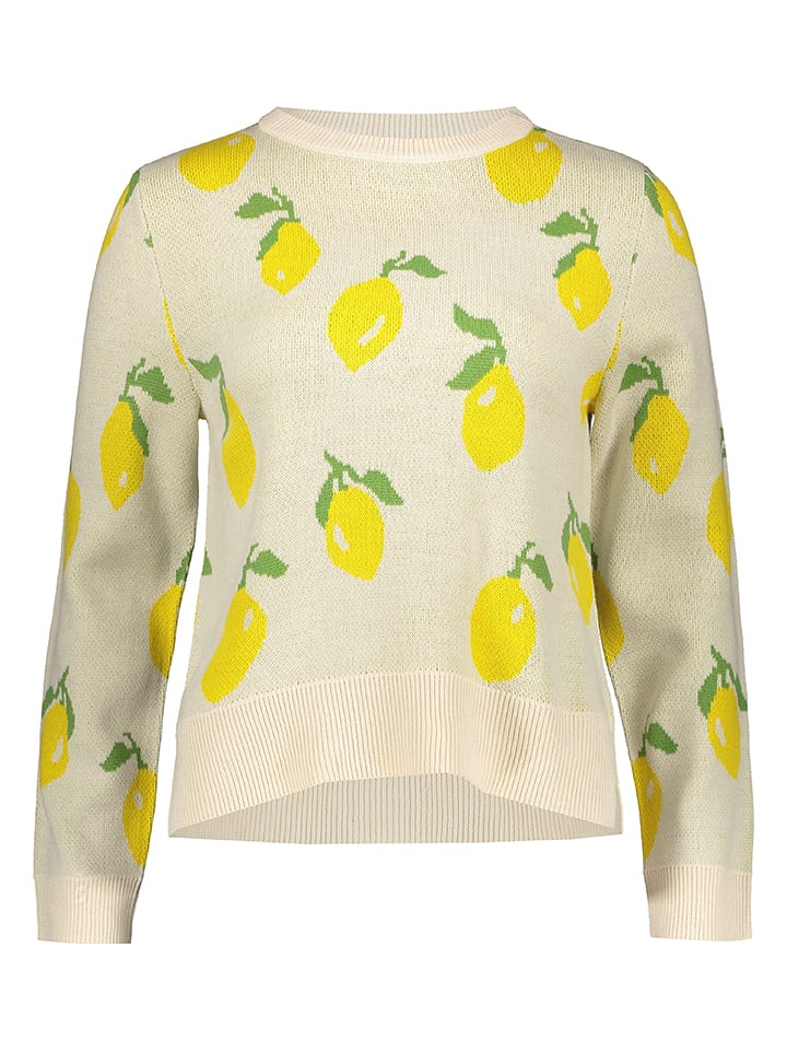 ONLY Pullover in Beige/ Gelb - M
