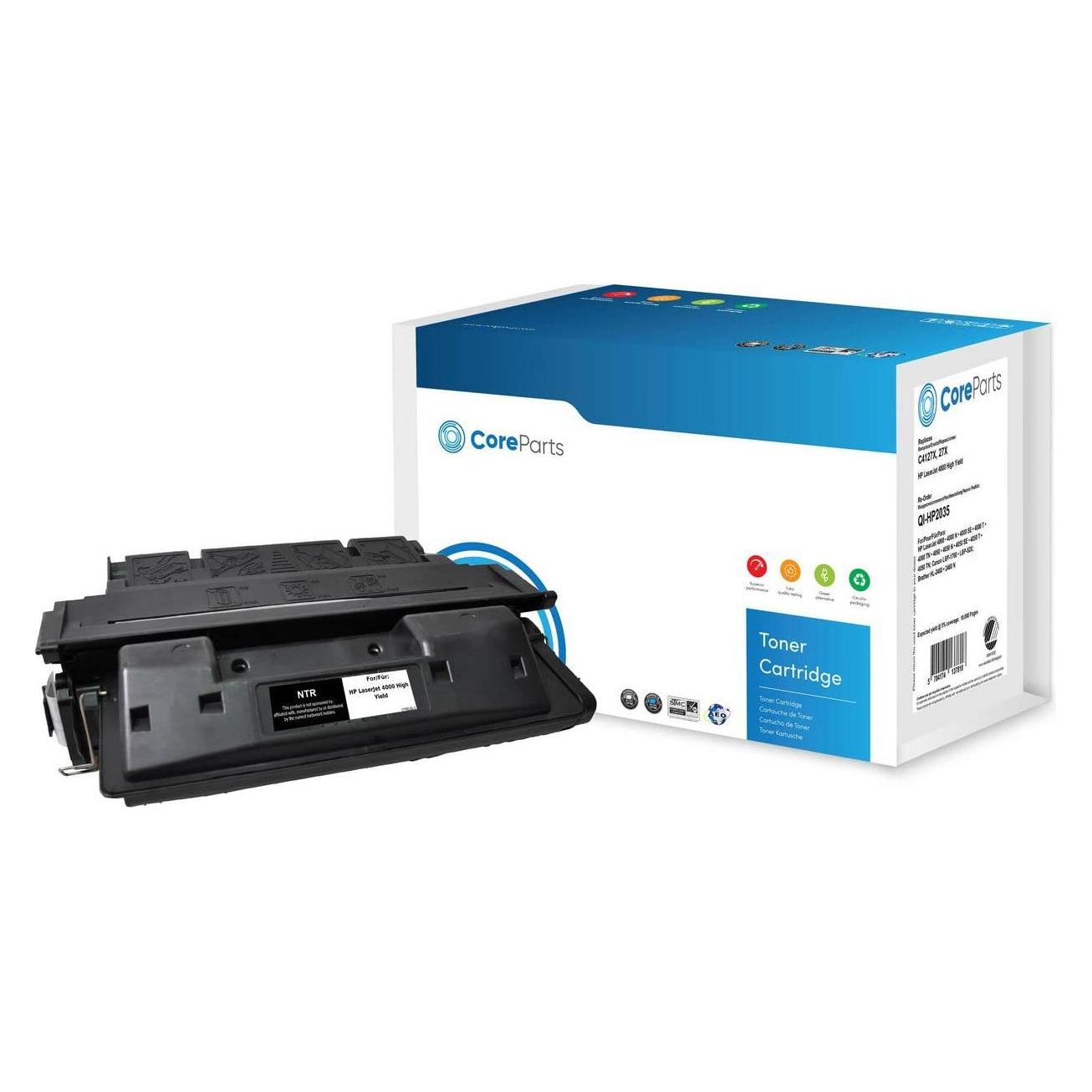 CoreParts QI-HP2035 Tonerkartusche (e) Kompatibel (BK) (QI-HP2035)