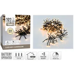 Champ, Lichterkette, Lichterkette 192 LED mit Timer (1.40 m)
