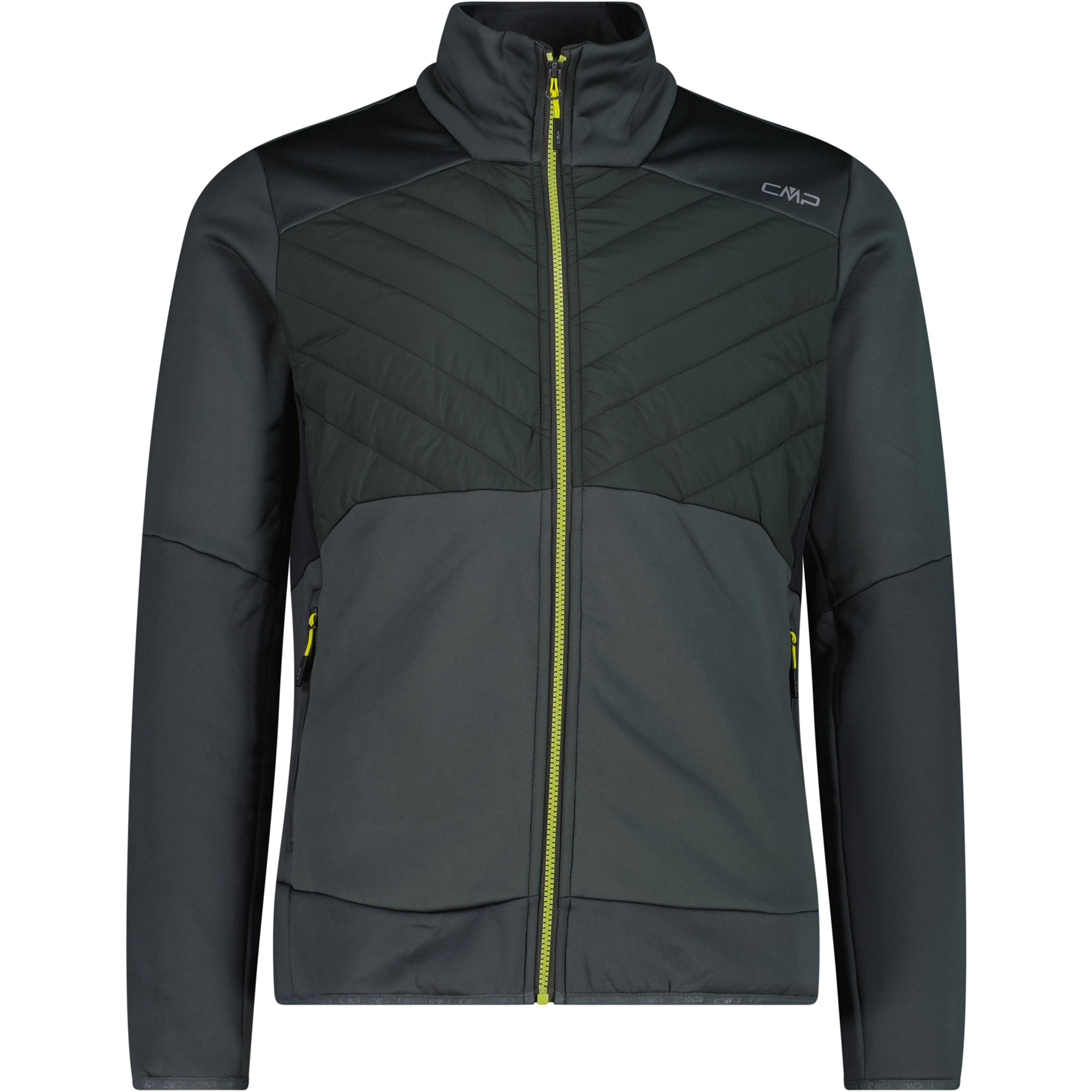 CMP Hybrid Herren Kunstfaserjacke gruen Größe S Trekking Elastisch