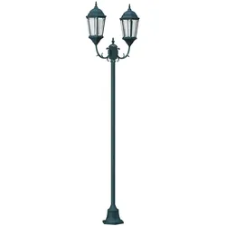 vidaXL Garten-Licht Vintage gebürstetes Grün 68 x 20 x 235 cm