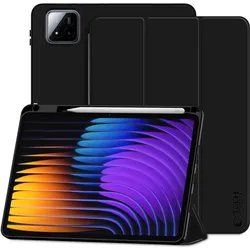 Tech-Protect TechProtect SmartCase Pen case for Xiaomi Pad 7 / 7 Pro - black (Xiaomi Pad 7), Tablet Hülle, Schwarz