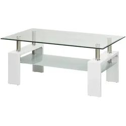 Couchtisch   ¦ weiß ¦ Maße (cm): B: 60 H: 45