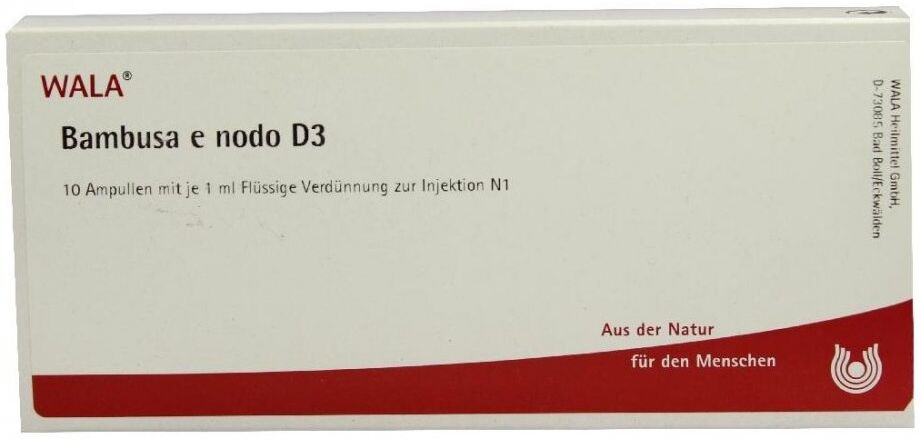 Wala Bambusa E Nodo D3 Ampullen