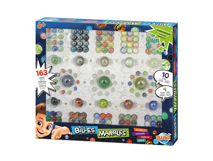 coffret billes - 163 billes