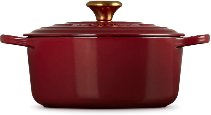 Le Creuset Cast Iron Round Casserole Garnet 24cm / 4.2L