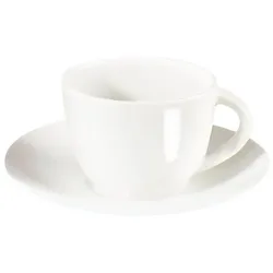 ASA Selection Espressotasse À Table Ø 6 cm Porzellan Weiß