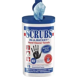 Scrubs Handreinigungstuch  hohe Reinigungskraft 15 St.Dose