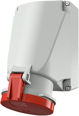 Prise murale Mennekes 1145A 63A, 400V, 5P, 6H