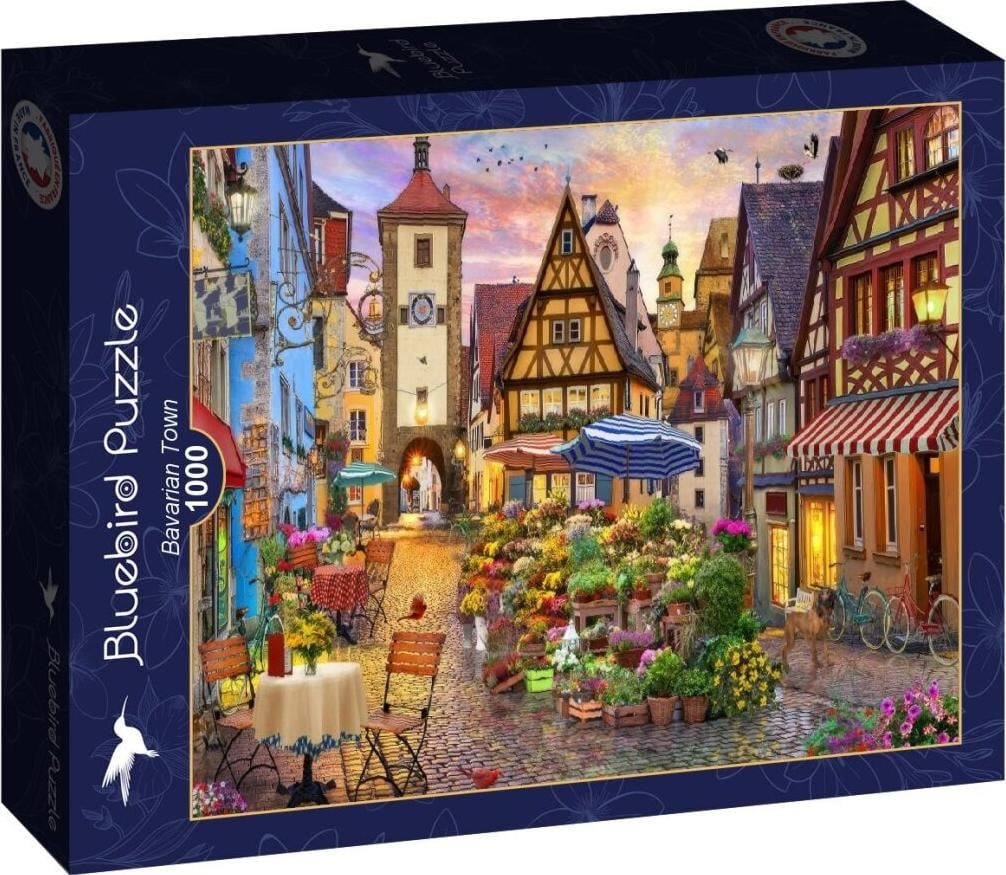 Bluebird Puzzel Beierse stad 1000 stukjes