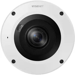 Hanwha Wisenet X-Serie XNF-9013RV Fisheye 4K (3008 x 3008 Pixel), Netzwerkkamera, Weiss