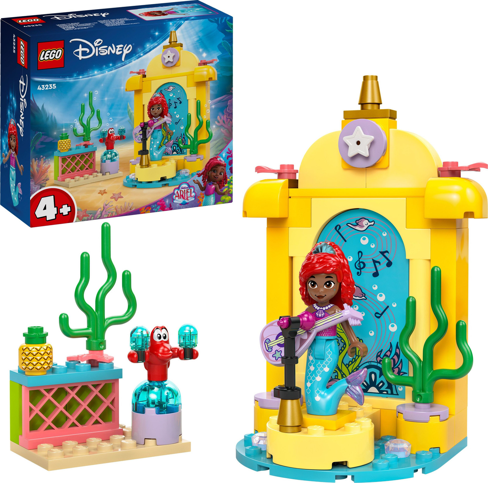 LEGO Disney Princess Ariels muzikale scène 43235