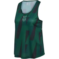 hummel hmlCOURT AOP Lightweight Tanktop Damen 6614 - rain forest XS