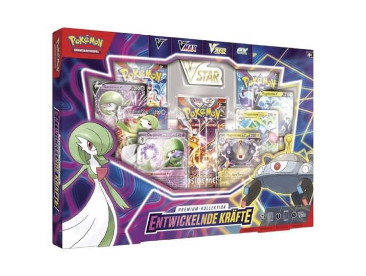 Pokemon Premium-Kollektion Sammelkarten Entwickelnde Kräfte deutsch