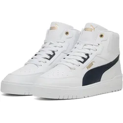 PUMA Shuffle Downtown Mid Sneaker 03 - PUMA white/PUMA navy/PUMA gold 40.5