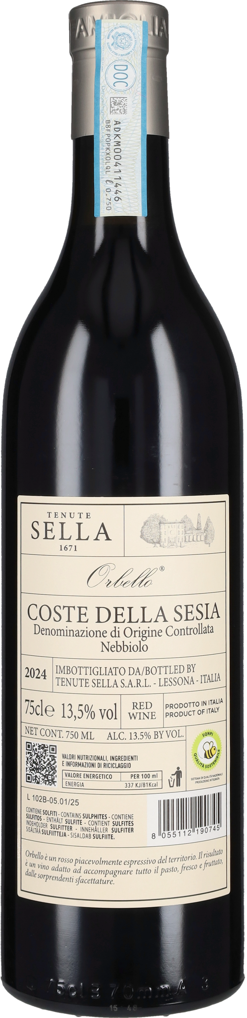 Nebbiolo 'Orbello' Tenute Sella 2024