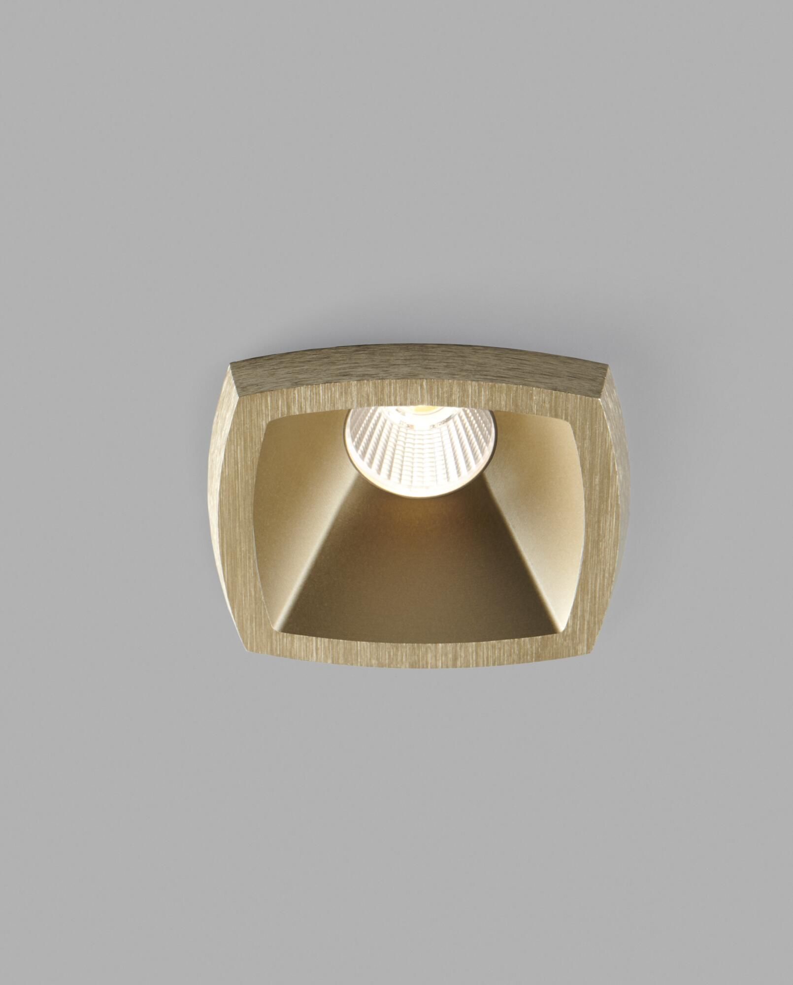 Light-Point LED-Einbaustrahler MIRAGE 1+ Messing 15W 271029 5711389710293