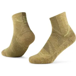 Buff, Unisex, Sportsocken, Dryflx Quarter Socks (36 - 38), Beige