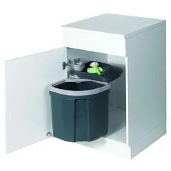 Müllex Euro Flexx, Abfalleimer, Schwarz
