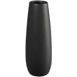 ASA Selection Vase Ease 25 cm Steingut Schwarz