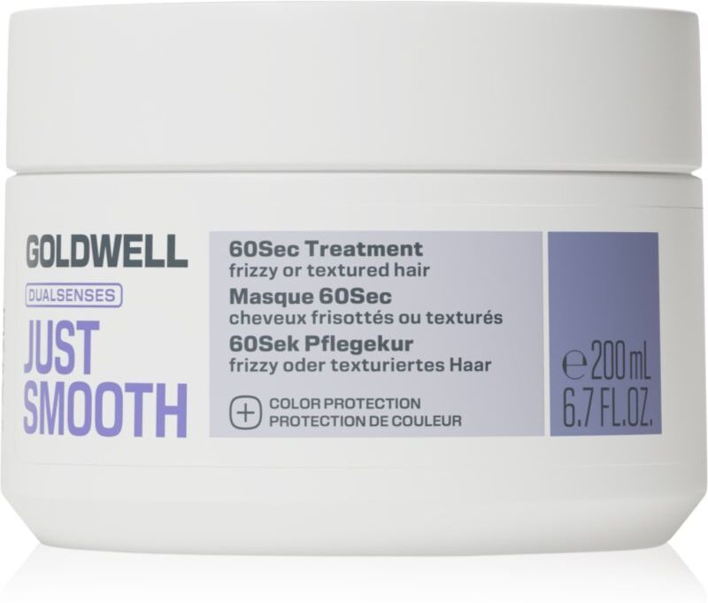Goldwell Dualsenses Just Smooth 60 Sec Treatment masque régénérateur en profondeur 200 ml