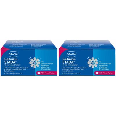 Cetirizin Stada 10 mg Filmtabletten Doppelpack 2x100 St