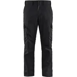 Stretch Bundhose "1444" Industrie - C46 - schwarz/gelb