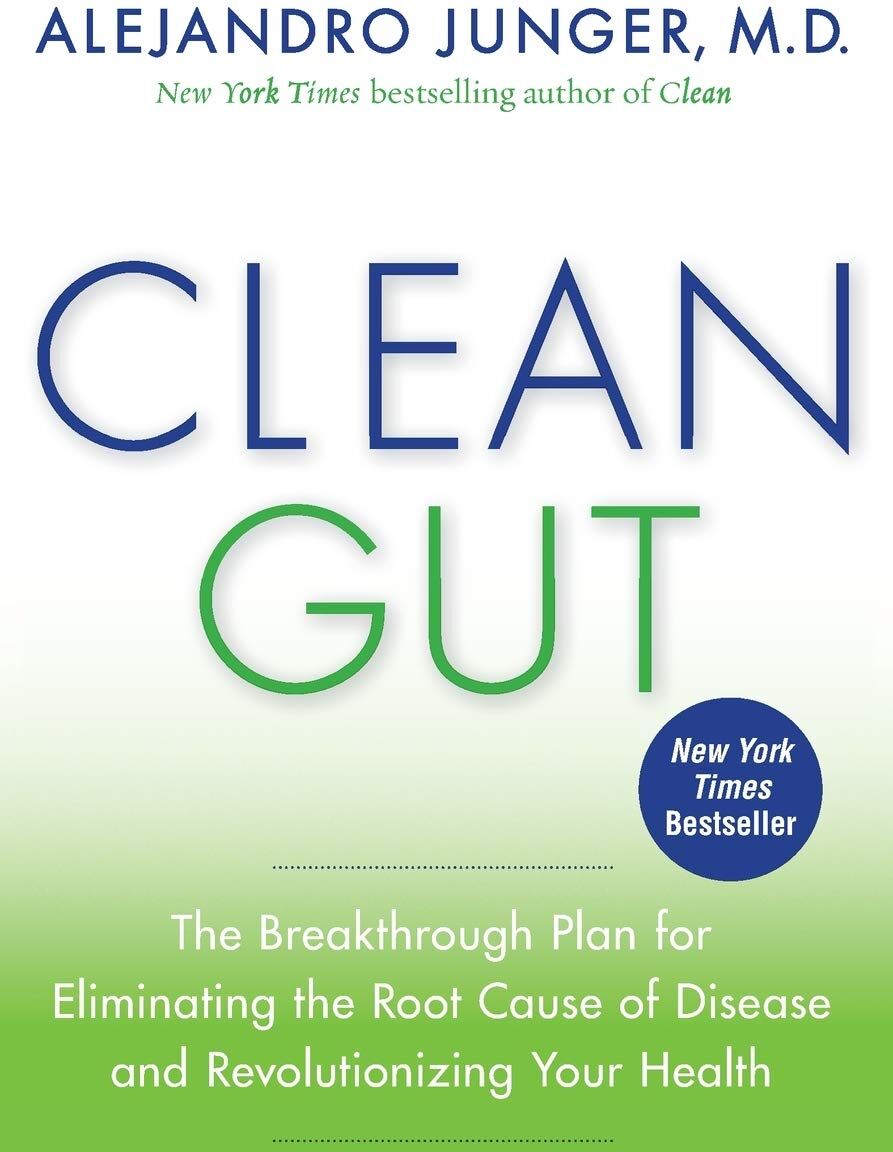HarperOne Clean Gut by Alejandro Junger MD - Paperback Functional Medicine Gut Health Guide - Bestselling Author of Clean