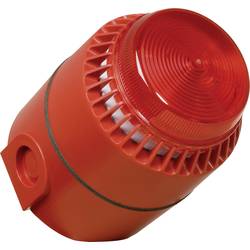 ComPro Kombi-Signalgeber Xenon Flashni Rot Blitzlicht, Dauerton 12 V/DC 104 dB FL/RL/R/D/12/SEP/SW
