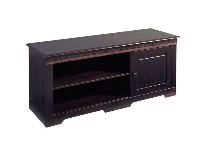 Lisa - Buffet Bas 130 Cm En Pin Foncé
