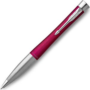 Parker Kugelschreiber Urban Core TWIST, 2143642, Vibrant Magenta, Messing/Stahl, Schreibfarbe blau