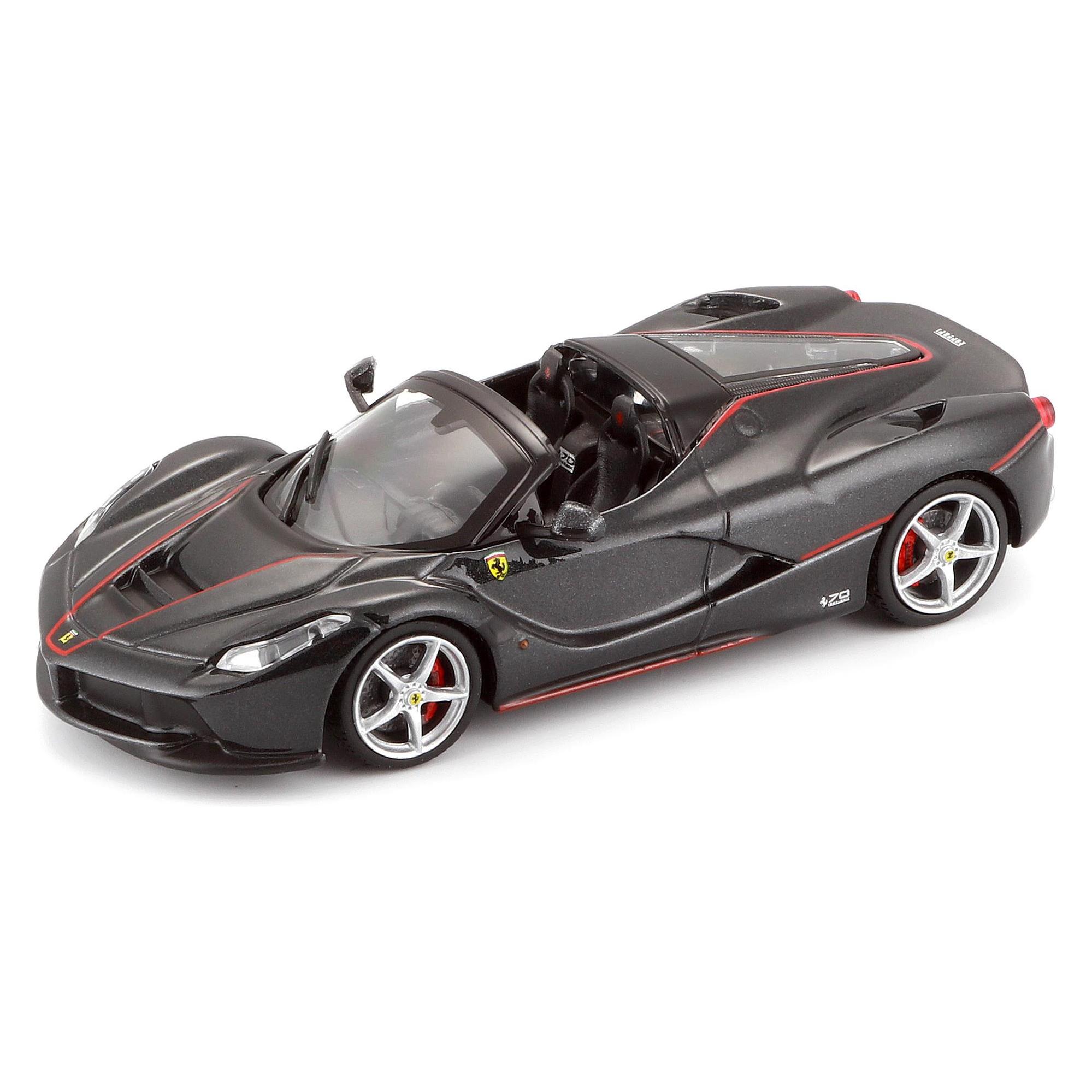 Bburago Ferrari LaFerrari Aperta mattschwarz 1:43 (4893993008407)