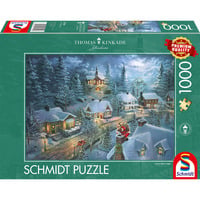 Thomas Kinkade Studios: Santa's Silent Night, Puzzle 1000 Teile