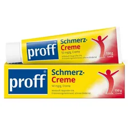 proff Schmerzcreme 50mg/g 150 g Creme