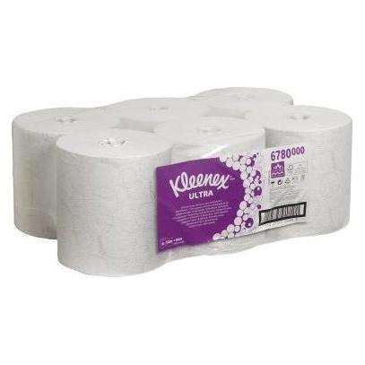 Kimberly-Clark KLEENEX ULTRA Hand Towels Roll White F1 (6x) (6780)