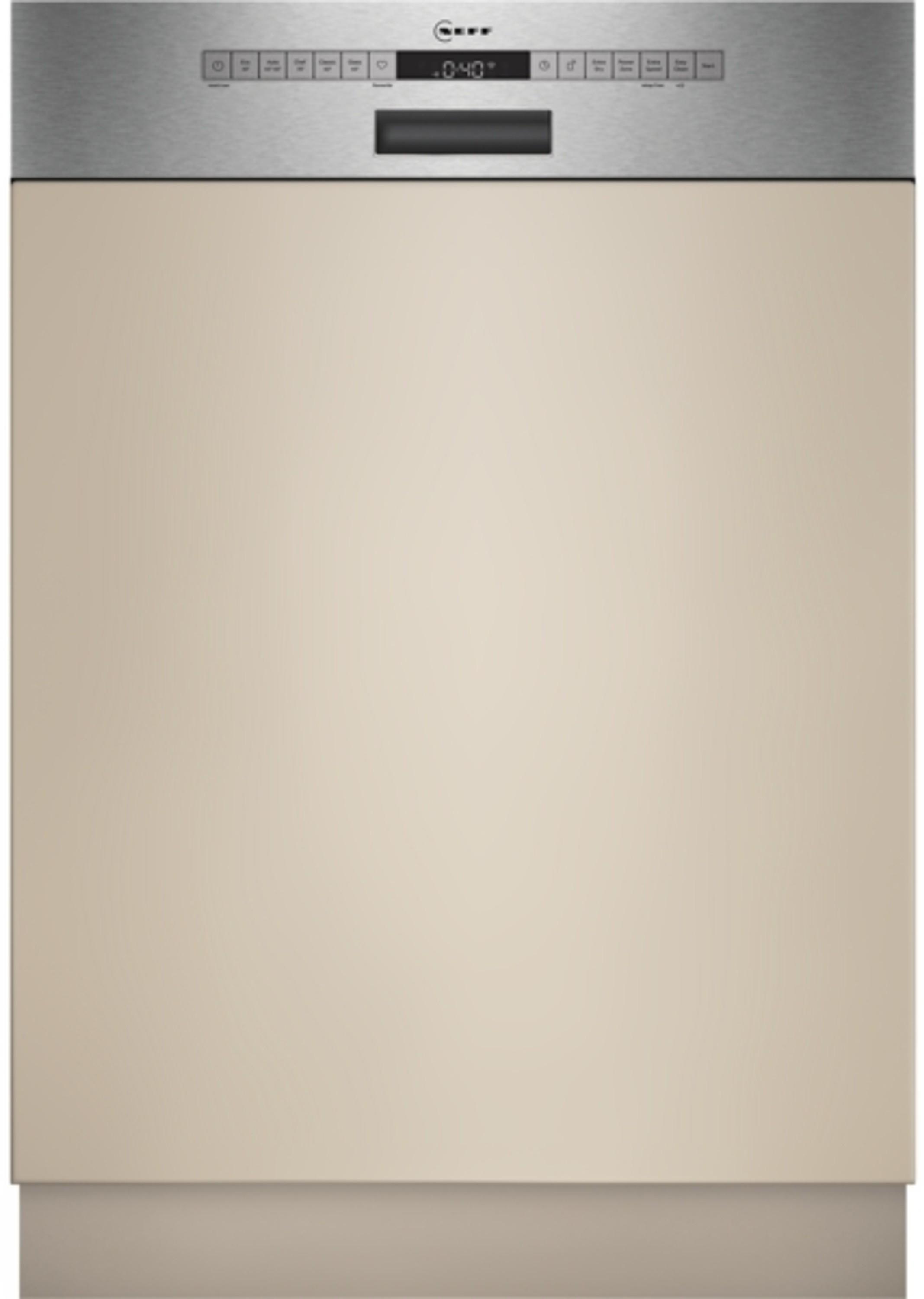 Neff S145EAS16E, Teilintegriert, Standardgröße (60 cm), Edelstahl, Tasten, 1,75 m, 1,65 m