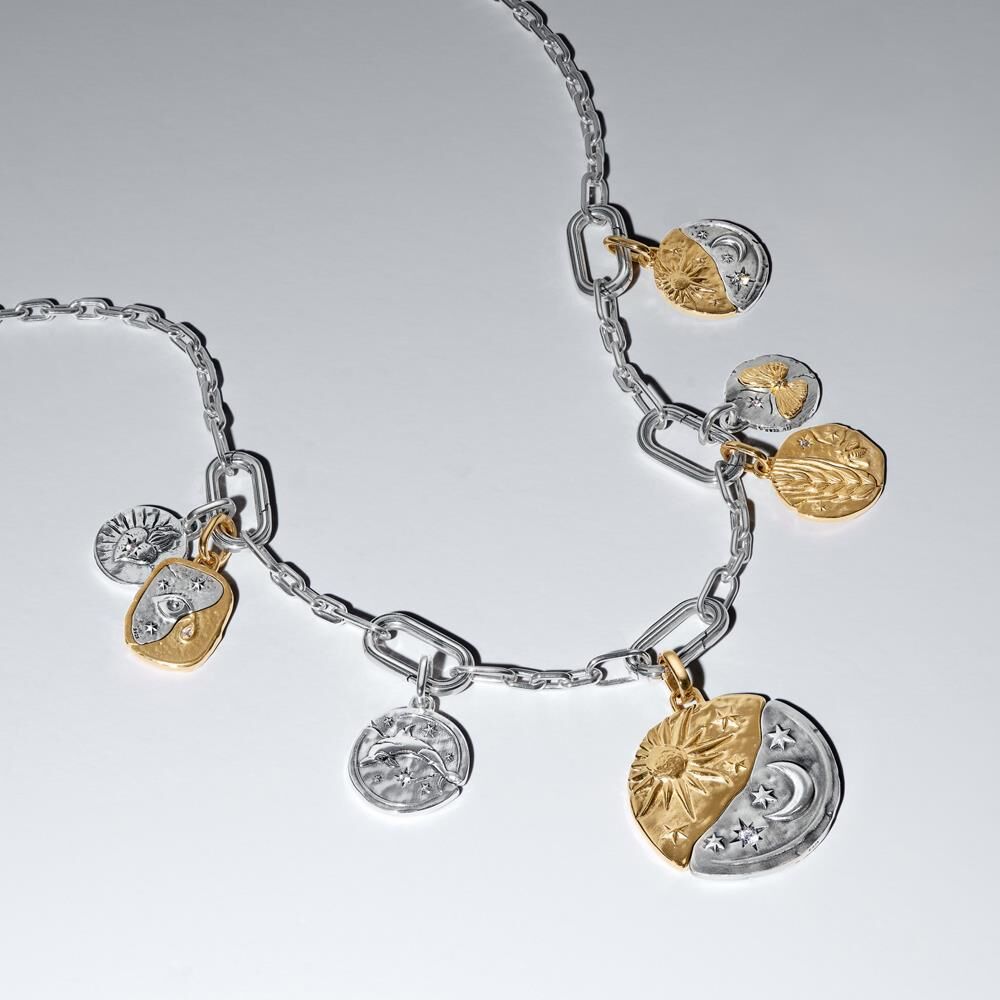 PANDORA Delfin Talisman Charm aus Sterling-Silber silber