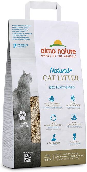 Almo Nature CAT LITTER GRAIN TEXTURE 4KG