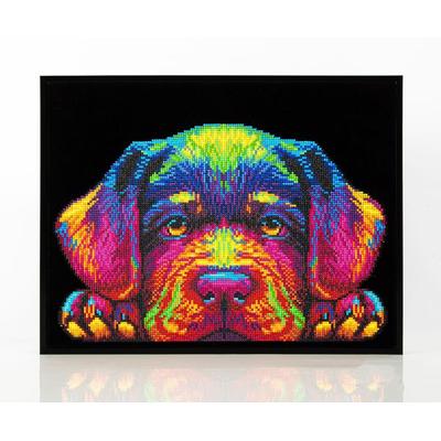 DIAMOND DOTZ - Diamond Painting Neon Hundewelpen