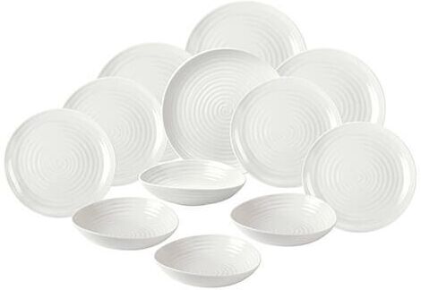 Sophie Conran White 12 Piece Coupe Shape Set