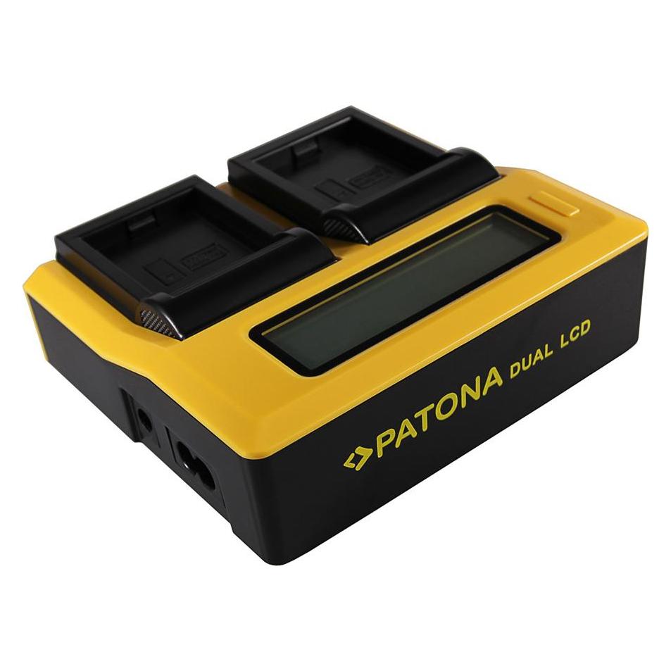 Patona Dual LCD USB Ladegerät f. GoPro AHDBT-001 HD Hero 1 2 AHDBT-001 HD HD Helmet Hero HD (34677475)