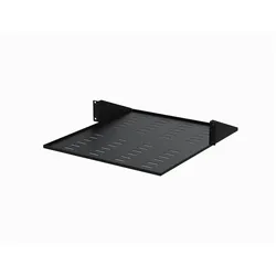 StarTech .com 2 Post Server Rack Shelf, Serverschrank Zubehör, Schwarz